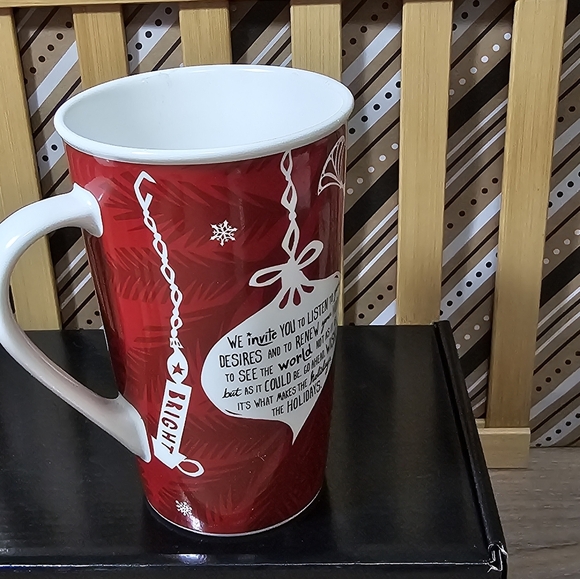 Starbucks bone china nouvelle porcelain coffee cup mug 2009 16 oz - Picture 3 of 7
